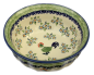 Preview: Polish Pottery Bowl rippled 600 ml Cockerel view from above