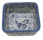 Mobile Preview: Bunzlauer Keramik Schälchen quadratisch 150 ml Blauer Falter Ansicht von oben