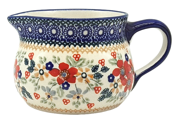 Bunzlauer Keramik Milchtopf 0,5 ltr., Dekor Cornelia