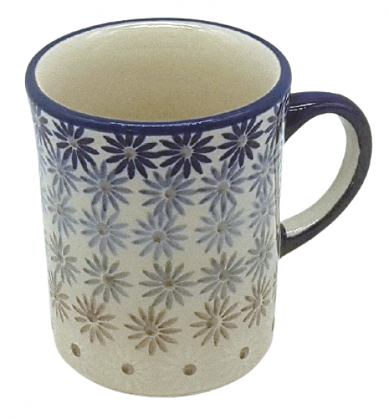 Bunzlauer Keramik Becher 200 ml-K-063, Dekor Astern