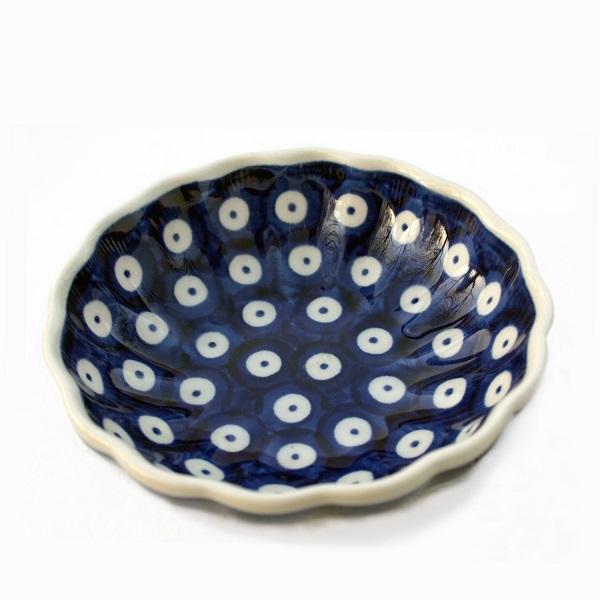 Bunzlauer Keramik Schälchen 100 ml Blau-Auge