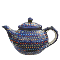 Polish Pottery teapot C-017 pattern Irena