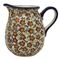 Bunzlauer-Keramik-Krug-400-ml-Dekor-Siena