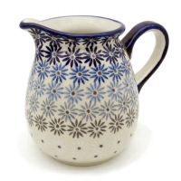 Bunzlauer-Keramik-Krug-400-ml-Dekor-Astern